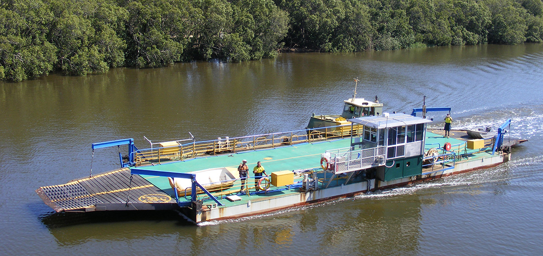 Burns Point Ferry annual maintenance from Monday 11 November