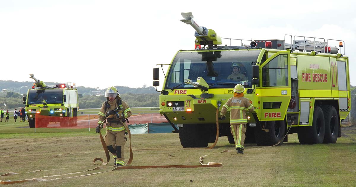 Emergency exercise at Ballina Byron Gateway Airport