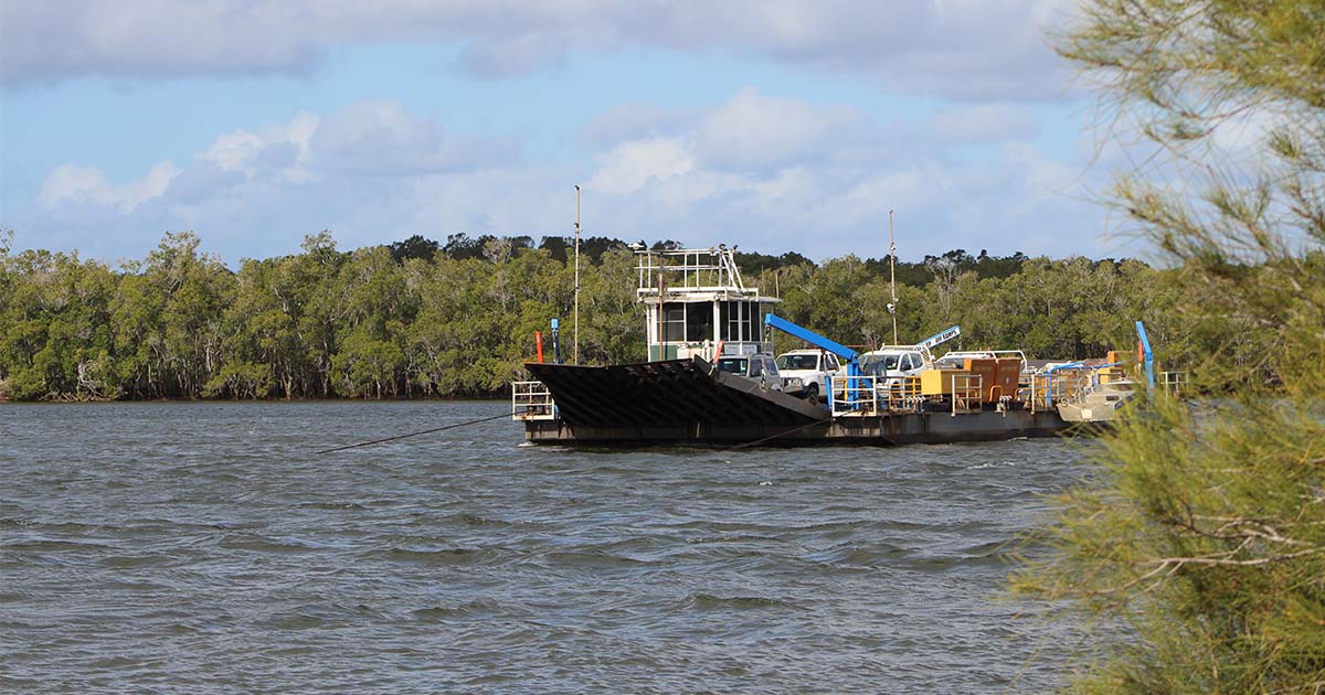 Burns Point Ferry Return to Service - Saturday 9 September