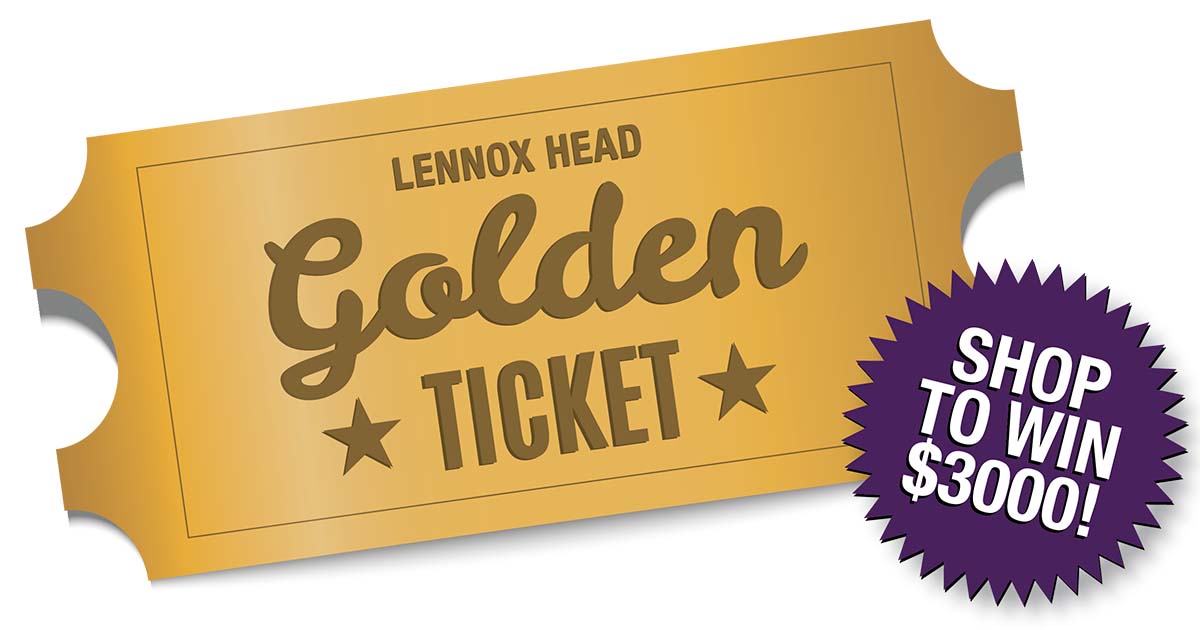 The Lennox Head Golden Ticket Competition is Coming Soon!