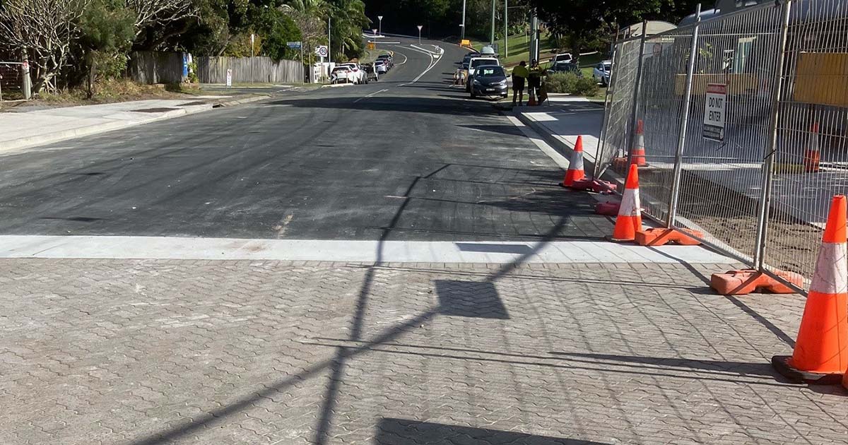 Lennox Head entry reopens following intersection upgrade