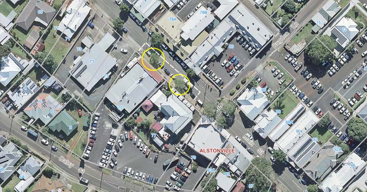 Temporary traffic changes for Main Street, Alstonville