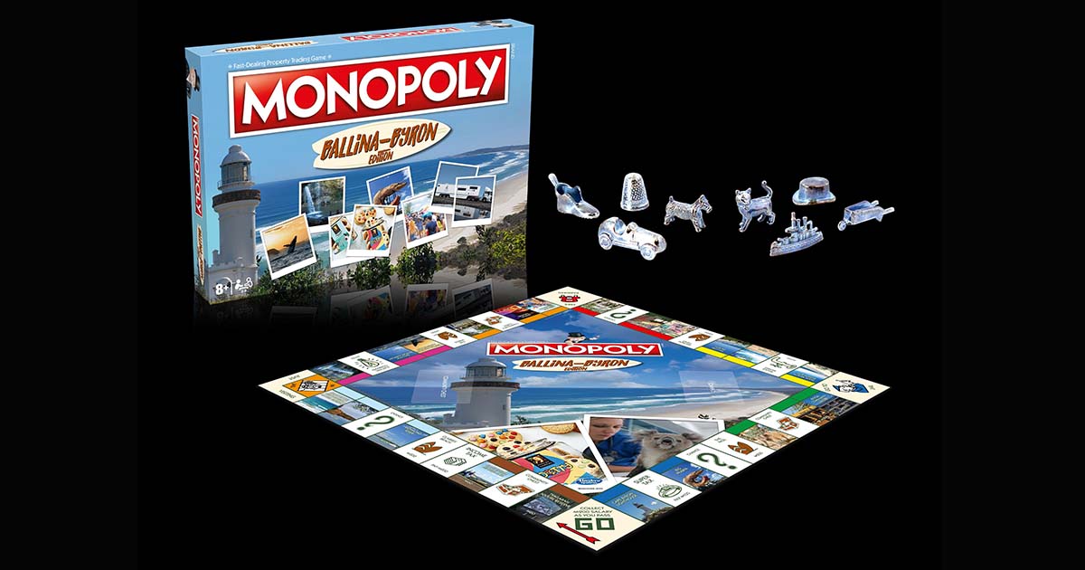 Move over Parklane Ballina's Big Prawn makes the Monopoly Board