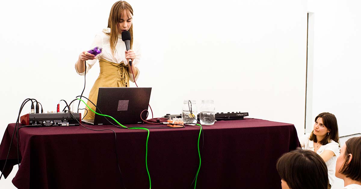 Free Artist Talk and Improvised Sonic Performance at NRCG this January