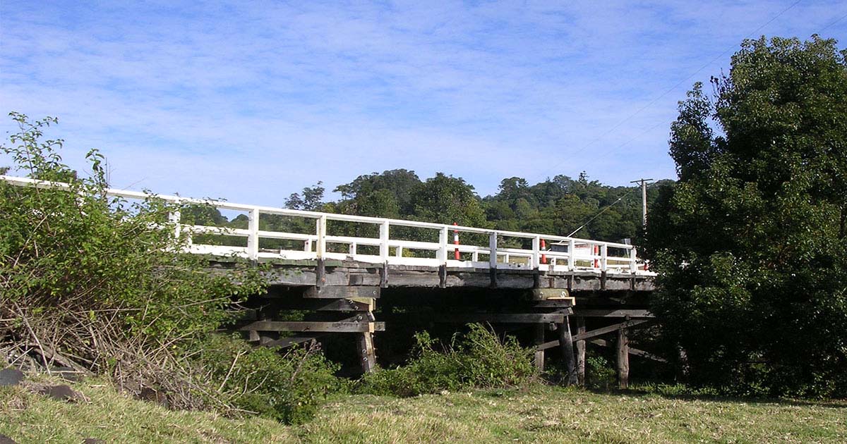 New load limit for Pearces Creek Bridge