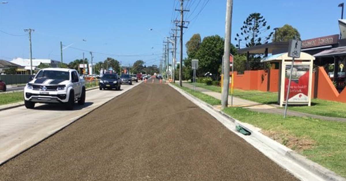 River Street Duplication Road Construction Nearing Completion