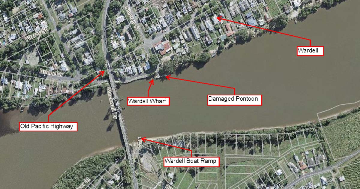 Pontoon replacements in West Ballina and Wardell