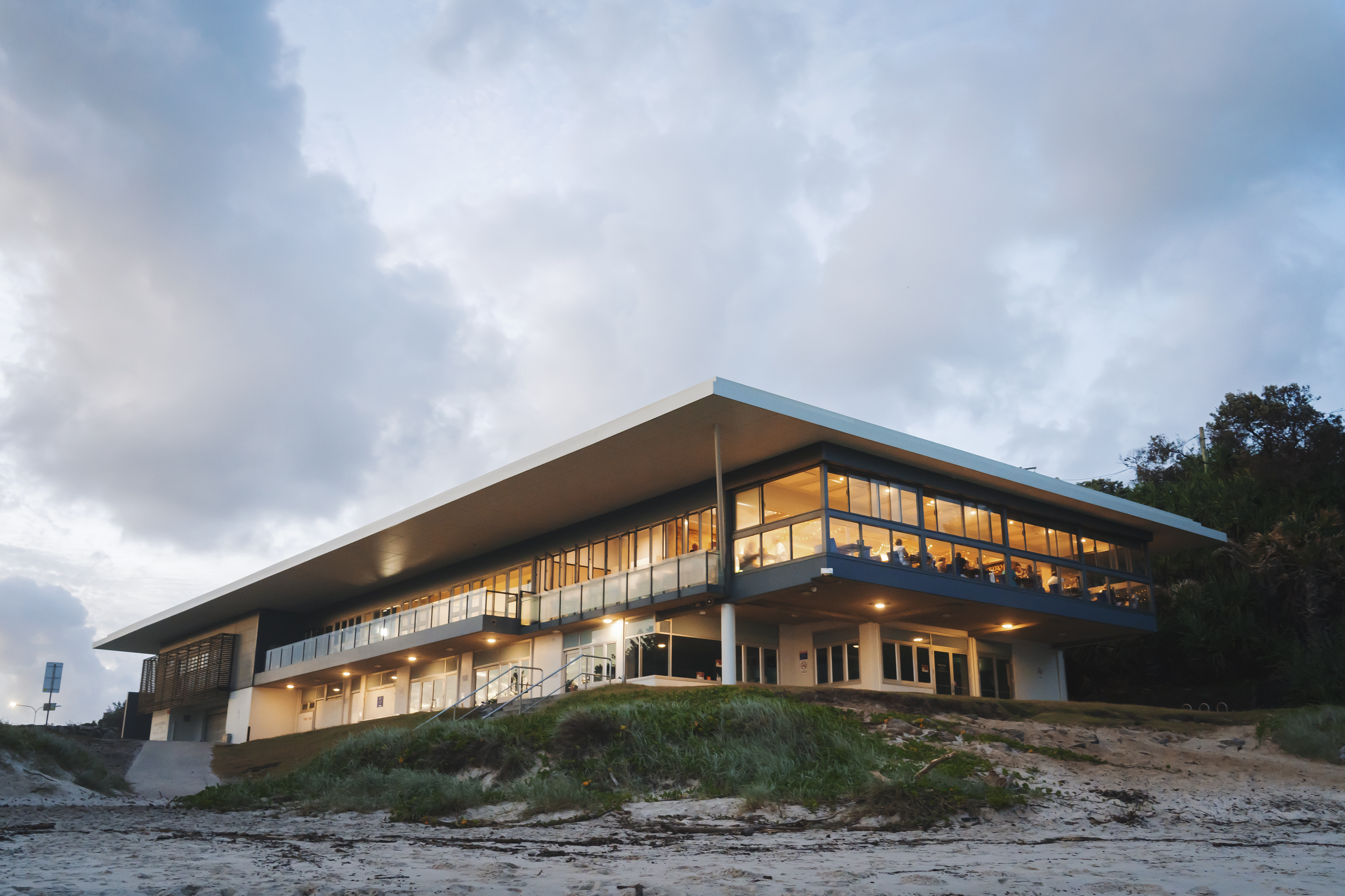 Ballina Surf Club from Lighthouse Beach