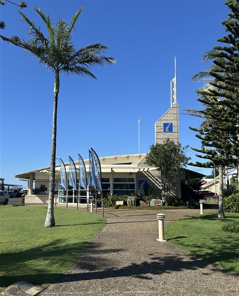 Ballina Visitor Information Centre entrance