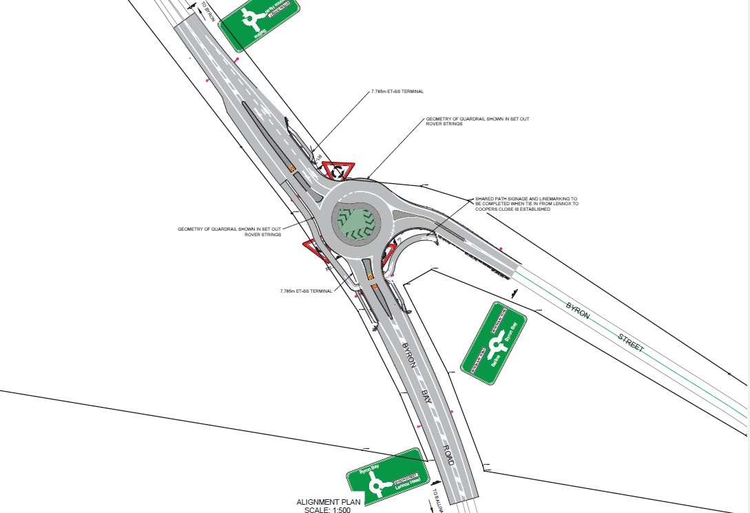 Aerial concept design plan of new permanent roundabout corner of Byron Street and Byron Bay Road.jpg