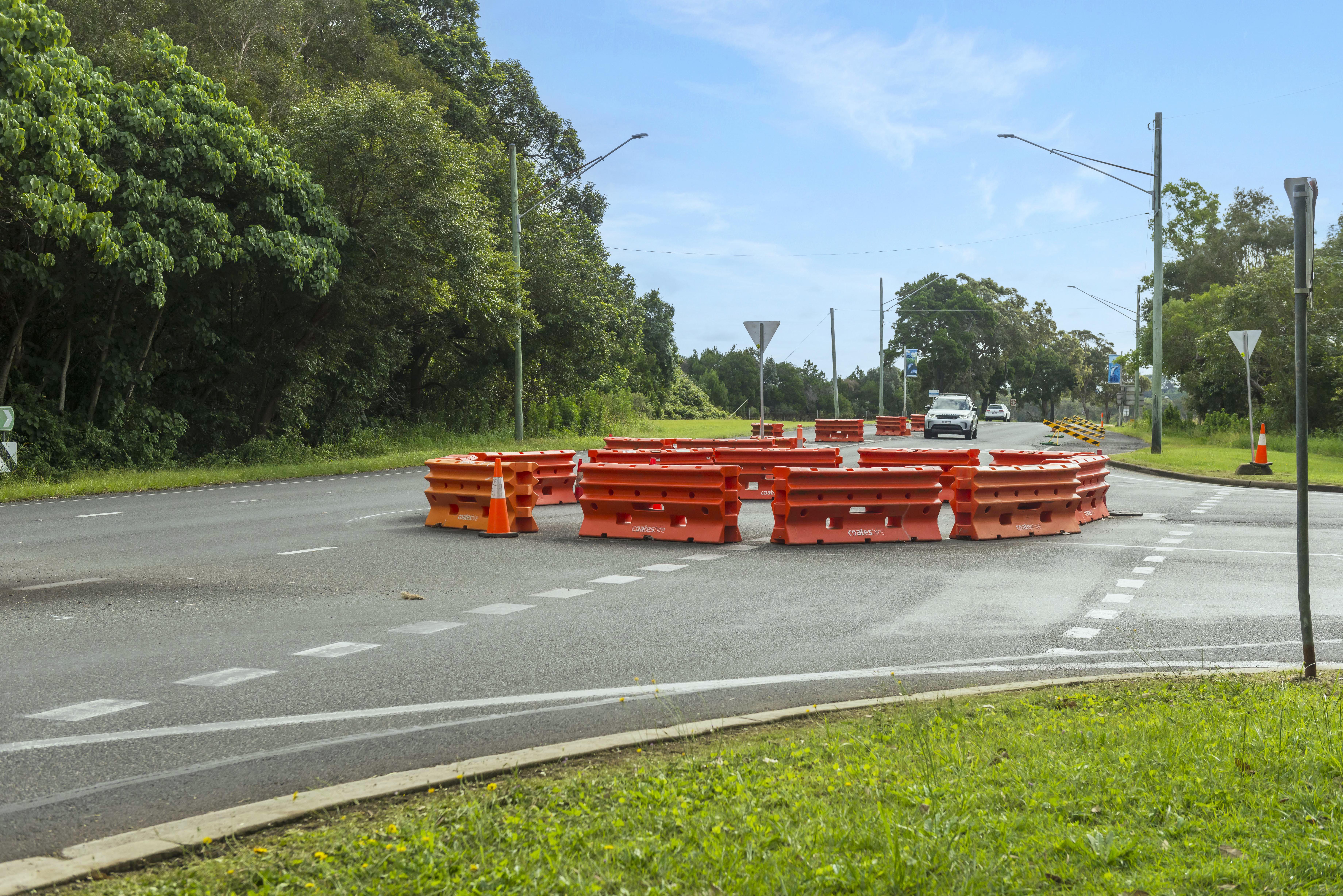 Byron Bay Road Roundabout Lennox Head