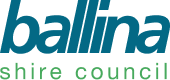 Ballina Shire Council logo.